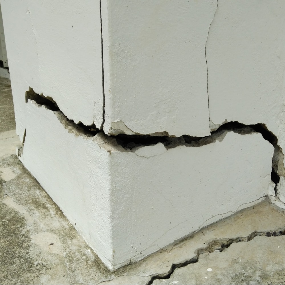 Foundation crack repair in Suffolk County, MA