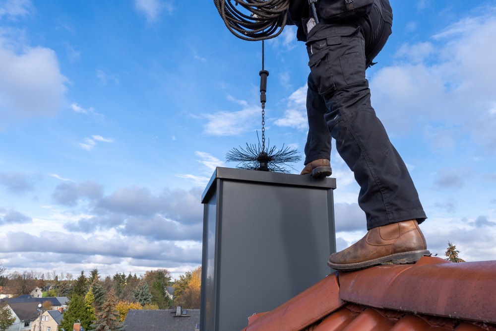 Chimney cleaning in Forest Hills, MA